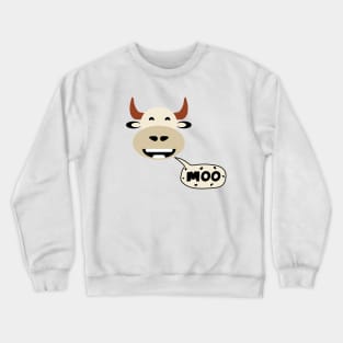 Cute Vacas Kawai Crewneck Sweatshirt